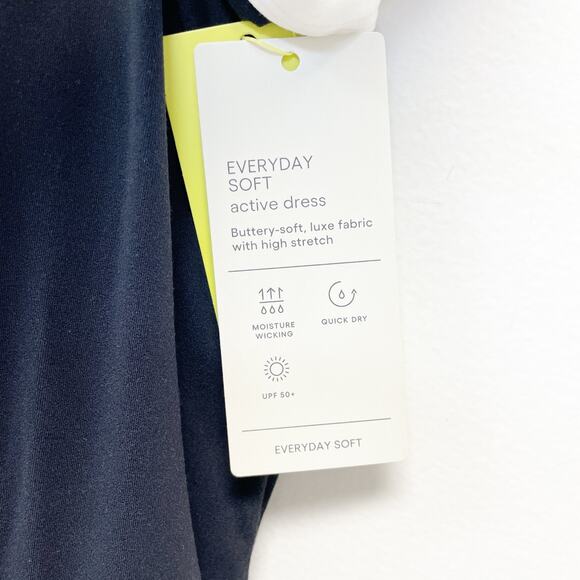 All In Motion Women's Everyday Soft Wrap Active Dress Black Size Large - Picture 4 of 6